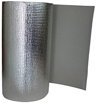 TROCELLEN Pannello Termoriflettente per Termosifoni ad Alte Prestazioni [Spessore 6mm] Larghezza 36 cm Lunghezza 5 m. Rotolo Isolante Termico Caloriferi