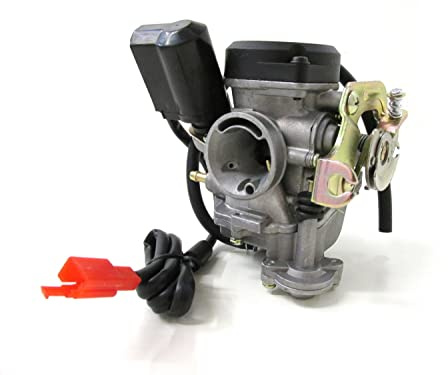 Vergaser mit E-Choke passend für Kymco Sento, Super 8, Vitality, Yager GT 50 (4-Takt) – 50ccm GY6 139QMB Motor