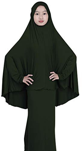 Gebetskleidung Frauen Abaya Muslim Damen Jilbab Hijab Kleid Zweiteiliges Kaftan Muslimische Kleider Ramadan Maxikleider Namaz Elbisesi Islamische Kleidung Naher Osten Dubai Türkei Maxi Einteiliges
