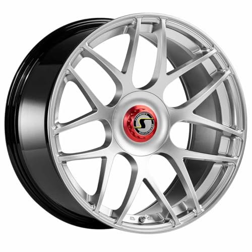 Schmidt Felge Gambit 9.0Jx21 ET20 5x112 Highgloss Silber kompatibel mit Mercedes AMG CLS 53 MKIII C257, E-Klasse W213 E43 AMG, E-Klasse W