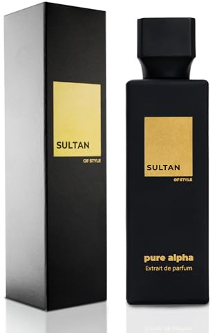 Sultan of Style Pure Alpha - Pheromone Parfum Spray für Herren - intensiver & langanhaltender Duft mit Extended-Release Complex - 75 ml