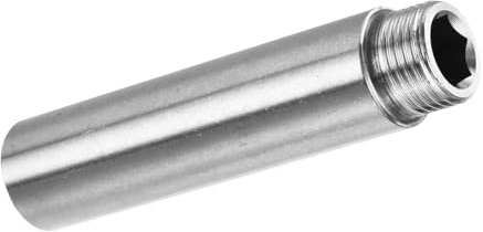 MACHSWON Shower Head Extension Arm,100mm Shower Arm Extension Shower Head Extender 201 Stainless Steel G1/2 Male to Female Thread