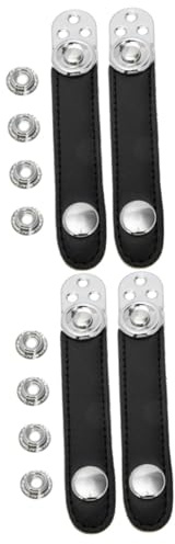Mikinona 2sätze Cowhide Bellows Gürtel Für Akkordeon Doppellagige Metallverbinder Verstellbar Abstand Praktische Accessoires Für Musiker Langlebig Und Vielseitig