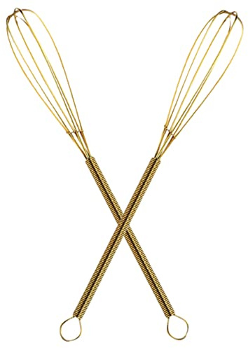 COLLBATH Robustes verschleißfestes Schneebesen-Werkzeug in Gold große Größe zum von Sahne und Eiern