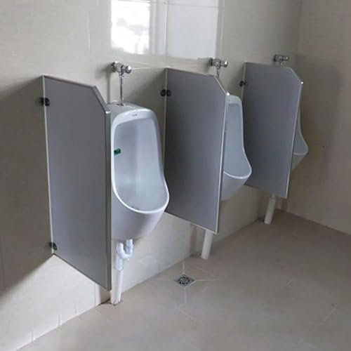 Urinal-Sichtschutz-Panel für Herren, solides PVC, Wandmontage, Trennwand für Toiletten und Restaurants, Urinaltrennwand für mehr Privatsphäre und Komfort