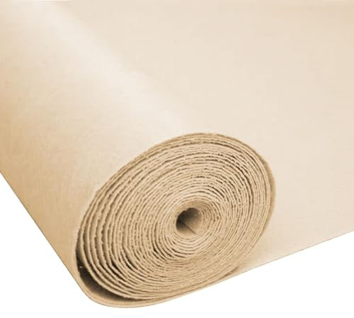 Hochzeits-Gangläufer, 10 m, Champagner-Teppichrolle, 2 mm dick, für Innen- und Außenbereich, Party, Abschlussball, als Dekoration für Gehwege, Dekoration (Größe: 1 x 10 m)