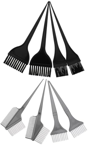 Pincel para Teñir el Cabello de Peluquería 8 Piezas PC | Herramienta de Peluquería, Uso en Casa para Teñir y Cuidado Queratina, Fácil de Limpiar