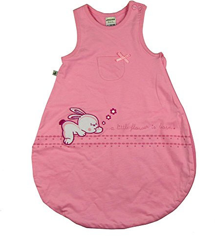 Jacky Baby Mädchen Schlafsack, wattiert, Baby Girl, Alter 0-2 Monate, Größe: 50/56, Farbe: Rosa, 321708