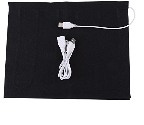 Heated Cushion, 5V USB Electric Heated Mat / Seat Heater - 35°C -50°C - Can be used for pets