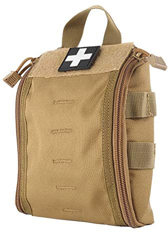 Wynex Rip Away EMT Médico Bolsa de primeros auxilios MOLLE, Tactical IFAK bolsa utilidad militar Med Pouches EDC supervivencia Kit Traje para táctica cintura cinturón unidades 1000 Nailon