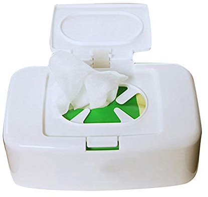 xtsfx Wet Wipes Box - Wipes Dispenser Case - Baby Wet Tissue Box - Popup Wipes Dispenser Case - Wet Wipes Storage Box - Wet Tissue Case Container With Lid Seal,White
