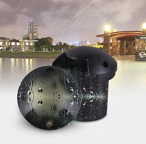 GUODDM Luz De Paso Lateral Para Exteriores De 5 W, Focos Suelo Led Exterior, Empotrable Al Aire Libre Focos, Luces De Paisaje Impermeables IP67, Luz Lateral De Camino(Warm White,5W (24V))