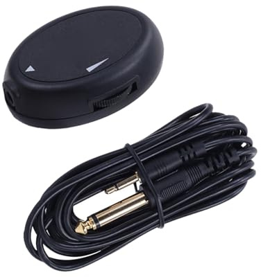 Tonabnehmer Piezo für Mandoline und Ukulele, Schwarz, 1 Stück | Kunststoff und Metall, Mp50 Modell, für Gitarre, Feedback Vermeidung, Kreatives Musikinstrumentenzubehör
