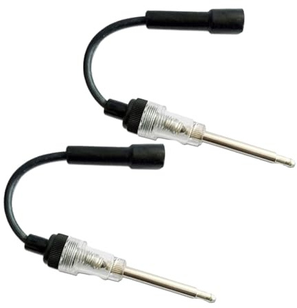 Alipis 2pezzi Tester Di Scintilla Per Motore Candela a Due Fori Per Test Del Circuito Di Accensione Della Bobina