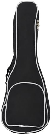 WWPMNQD Gitarrentasche 23-Zoll-verdickter wasserdichter Mini-Gitarren-Rucksack aus Oxford-Stoff, hawaiianischer 4-saitiger Gitarrenkoffer, Aufbewahrungstasche