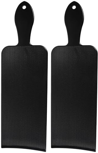 LABRIMP 2 Stück Haarfärbebrett Großformat Kunststoff Professionelles Balayage Color Board Friseur Styling Werkzeug mit Ergonomischem Griff für Salon und Heimgebrauch