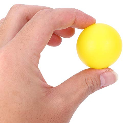 VBESTLIFE Badbollsset, 6-pack Ersättningsbadbollar för Strandracketsporter, Färgglada PVC-bollar för Strandtennis, Kattleksaker, Festspel och Sommarnöje (röd gul grön)