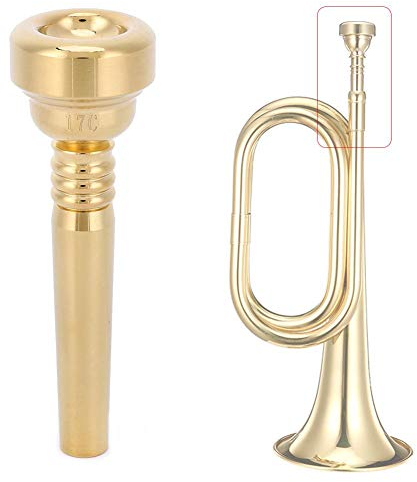 Trompetenmundstück 17C, Goldmundstück Messingbeschichtetes Mundstück Trompete Musikinstrumentenzubehör Zubehör Für Spielinstrumente Musikinstrumentenzubehör