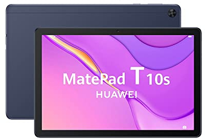 HUAWEI MatePad T 10s 2021 Tablet, Display da 10.1, RAM da 4 GB, ROM da 64 GB, Processore Octa-Core, EMUI 10.1 con Huawei Mobile Services (HMS), Quad-Speaker, WiFi, Blu (Deepsea Blue)