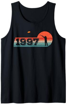 Jahrgang 1997 Tontauben Geburtstagsshirts Tontaubenschießen Tank Top