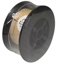 Bobine de fil animé pour soudage commune 0,6/0,8/0,9/1,0 mm 450 gr Fil pour machine à souder à fil animé comme Parkside Mauk ou Deca, etc. (0,8 EDS Fil d'acier inoxydable)