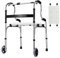 Hanured Andador para personas mayores, Andadores adultos con 2 ruedas, Caminadores para Mayores, Andadores con Asiento
