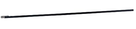 Gh156 460mm 2-wege Halsstab aus Stahl für Gitarre Schwarz | Inklusive Schraubenschlüssel, Leichtes Zubehör für Gitarren und Bässe, Passend für Saiteninstrumente
