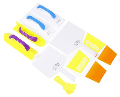 Marhynchus Kompakte Trockenbau -Körner Set Plastik Flexible Innenseite Außende Ecke Körner Messerschaber für die Reparatur von Fensterfliesen