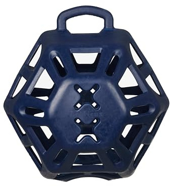 LeMieux Hay Ball - Ultimate Stable Boredom Buster - Holds Approx 2kg Hay - Navy