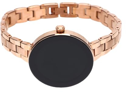 Plyisty Smartwatch da Donna, Display da 1,04 Pollici con ChatGPT AI, Fitness Tracker da Donna in Oro Rosa, Monitoraggio del Ciclo Mestruale, Cardiofrequenzimetro, 100 modalità Sport (GOLD)