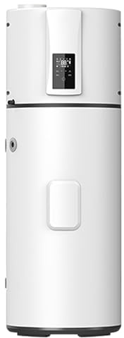 SMETA Pompa di calore verticale 185 L, R290 Pompa di calore ad aria per ville, alberghi, case vacanze, commerciali ed esterni, silenziosa 50 dB, riscaldamento rapido a 75 °C, WiFi, compatibile con