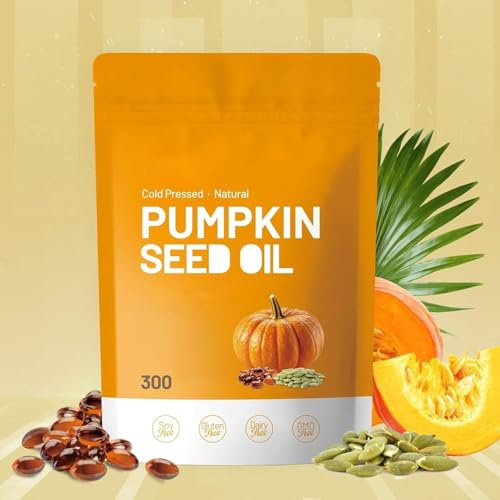 Aceite de semilla de calabaza prensado en frío y palma enana americana para el crecimiento del cabello y la salud urinaria, de la vejiga y de la próstata