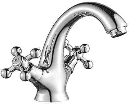 BAGNOCLIC Mélangeur lavabo Vintage chromé