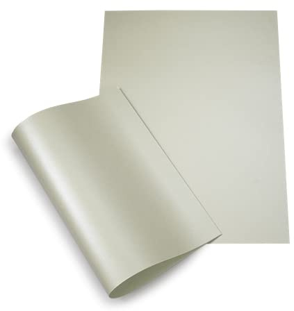 Papertent Doppelseitiger Perlenkarton, A5, 250 g/m², 20 Blatt, Pfefferminzfarben