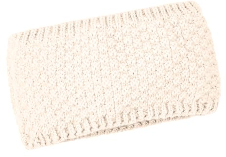Neverless® Damen Stirnband Winter Herbst Fleece-Futter Strick Ohrenwärmer Knite Headband Creme unisize