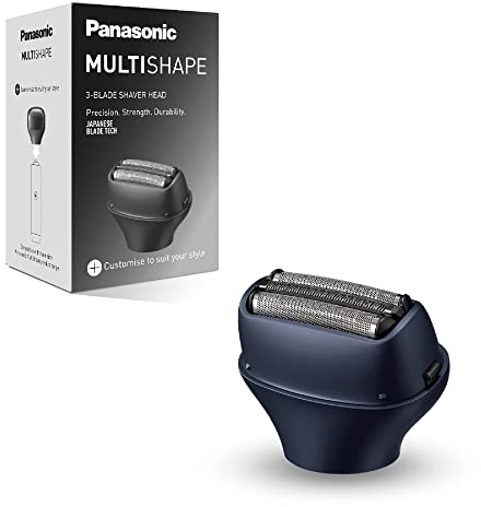 Panasonic Multishape Sistema Modulare Per La Cura Della Persona Er-Csf1, Testina A 3 Lame Rasoio Elettrico Da Uomo, Nero