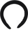 PARSA Beauty Comfy Hoop Dark Queen – bequemer Haarreif in Schwarz mit Komfortpolsterung – stylisches Haar-Accessoire für Damen – druckfrei & angenehm zu tragen – ideal für Frisuren & Alltagslooks