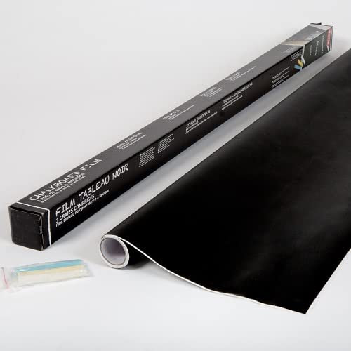 dc fix Chalkboard Black Premium Sticky Back Plastic Vinyl wrap Film (90cm x 1.5m)