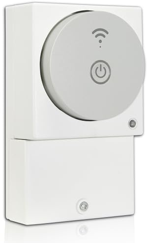 Lowenergie WiFi Smart Wall Timer Switch, 16A 3200W – Alexa & Google Assistant Compatible, No Hub Required, App Remote Control, Programmable, Energy Saving, Smart Home Automation