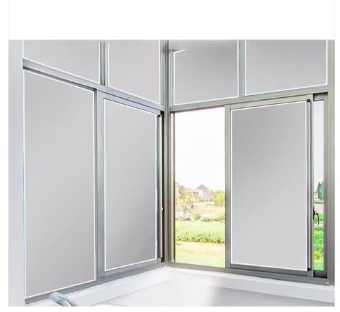 Verdunkelungsrollo, Verdunkelungsstoff, Sichtschutzvorhang Kein Schlagen Zuschneidbare Größe Silberbeschichtetes Tuch Anti-UV Hitze Blockieren For Schlafzimmer Büro ( Farbe : Grey , Größe : 150x200cm