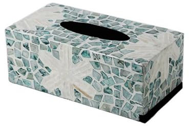 Kosmetiktücher Box Leichte Luxusschale, dekorative Taschentuchbox, exquisite Schubladenbox for Zuhause, Wohnzimmer, Couchtisch, Ornamente, Aufbewahrungsbox für Esszimmer Badezimmer Schlafzimmer