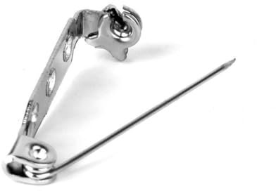 COSMEVIVI Sicherheitsbroschen Aus Edelstahl 3 8 Cm Metall-fangstange 100 Stück Packung Für Kleidung Und Projekte