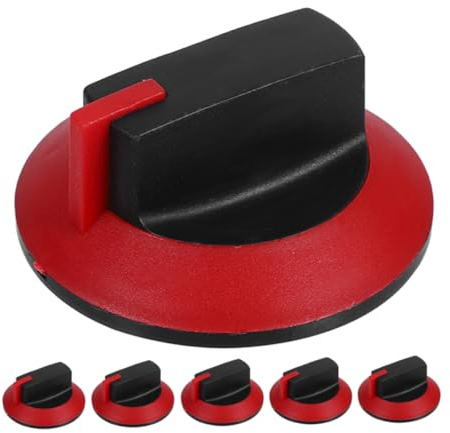 Gadpiparty 6pièces Lot de Boutons de Commande pour Plaques de Cuisson Boutons de Couvercles de Casseroles de Rechange pour Rôtissoires Électriques