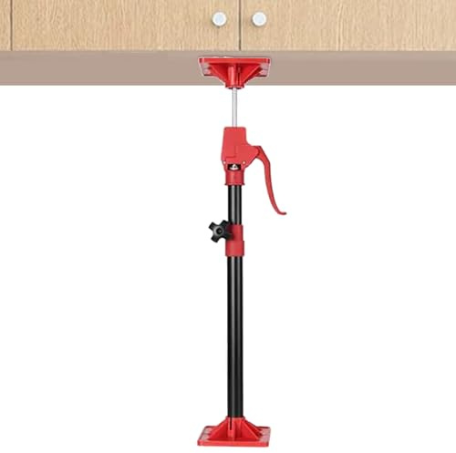 Poteau de support de plafond – Outil réglable pour plaques de plâtre, aide au levage et au maintien des cloisons sèches, support d'installation extensible pour la maison et l'atelier pour plafonds