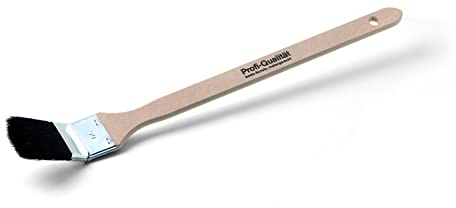 Heizkörperpinsel, Profi SCHWARZ Breite 35 mm Stärke 9 Borstenlänge 49 VE=12 St