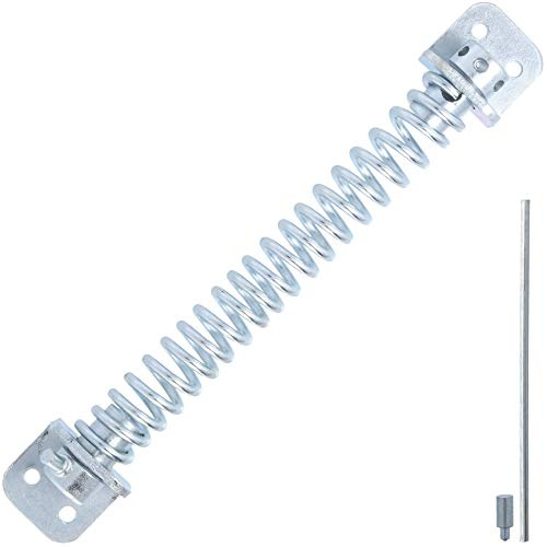 8 (200mm) Zinc Automatic Closing Garden Gate Spring Closer Swing Fence Replace