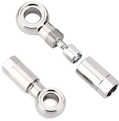 Adaptador de Oliva para Bicicleta, Accesorios del Kit de inserción de Freno de Aceite de Disco de Aceite de Bicicleta Funciona con el Freno de Bicicleta SLX XT MT4