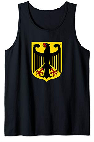 Bundeswappen Deutschlands Fahne Deutsche für Damen Herren Tank Top