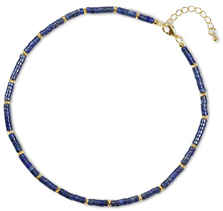 COAI Damen Choker Perlenkette mit Kristallperlen