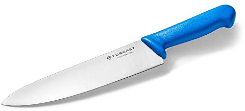 Forgast, Coltello da Cucina Professionale, Coltello per Pesce, Coltello per Sfilettare, Lunghezza 22 cm, Coltelli da Tavola, Coltello da Chef, Lavabile in Lavastoviglie, Blu